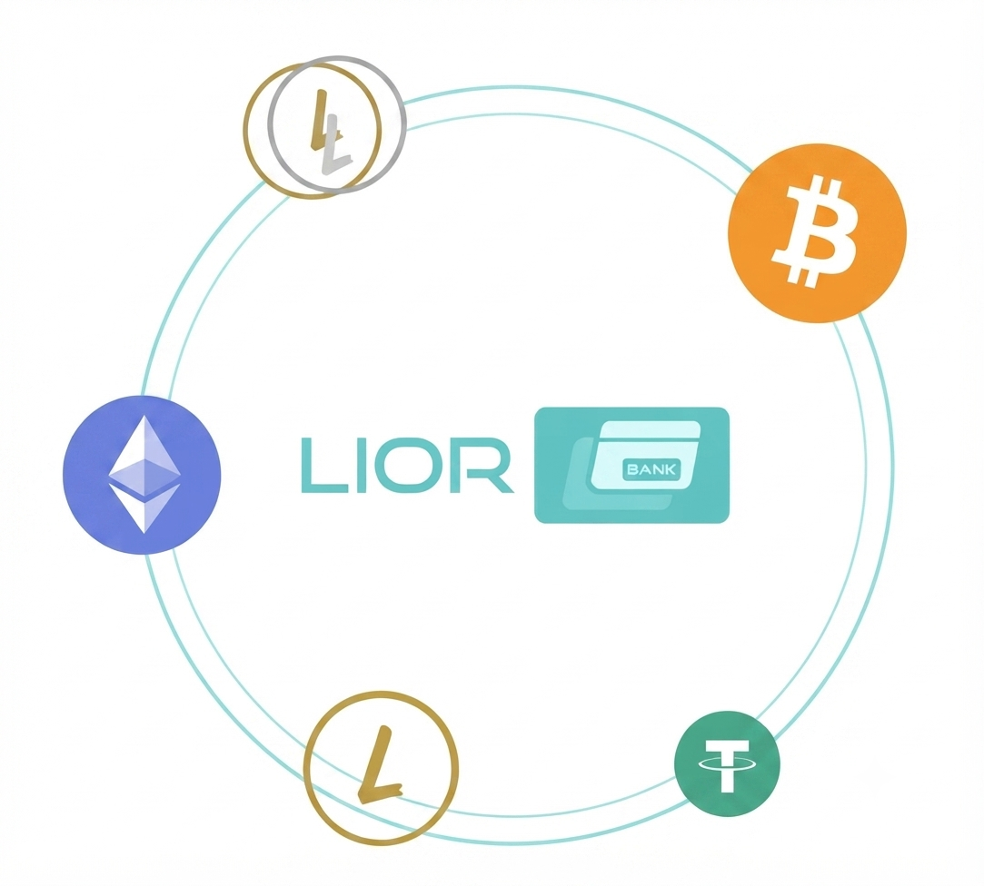 Supported cryptocurrencies